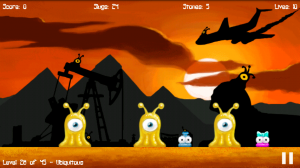 Slugs - Pantalla de Juego